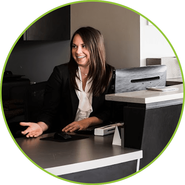 insurance coordinator discussing
