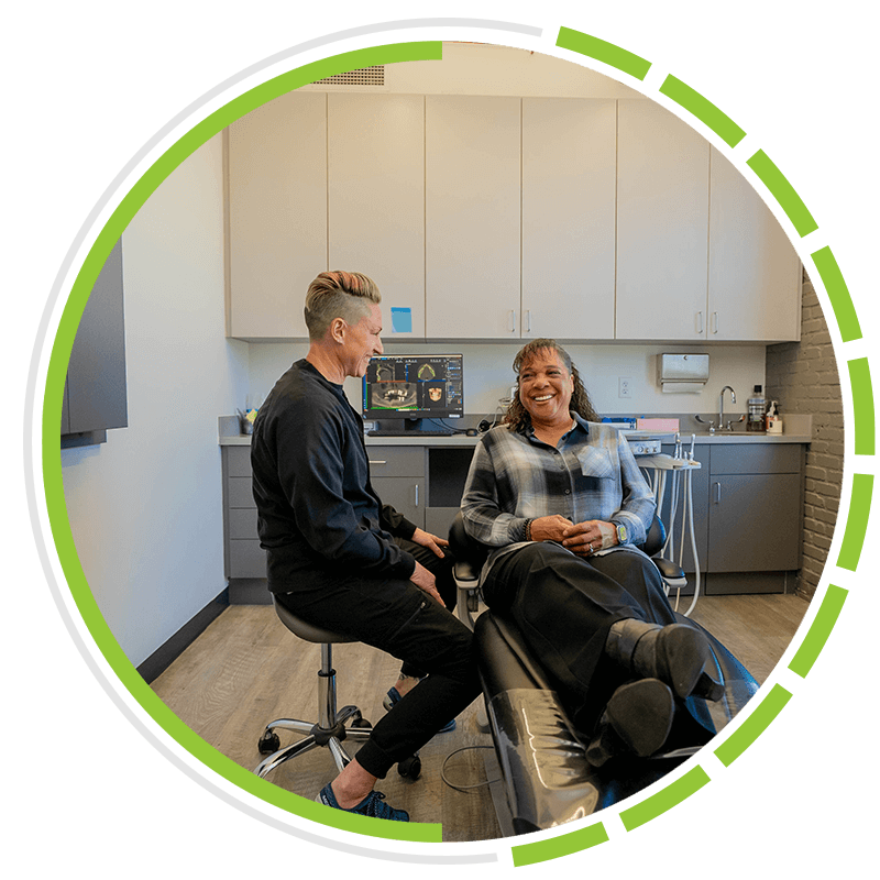 Doctor consulting with Paitent