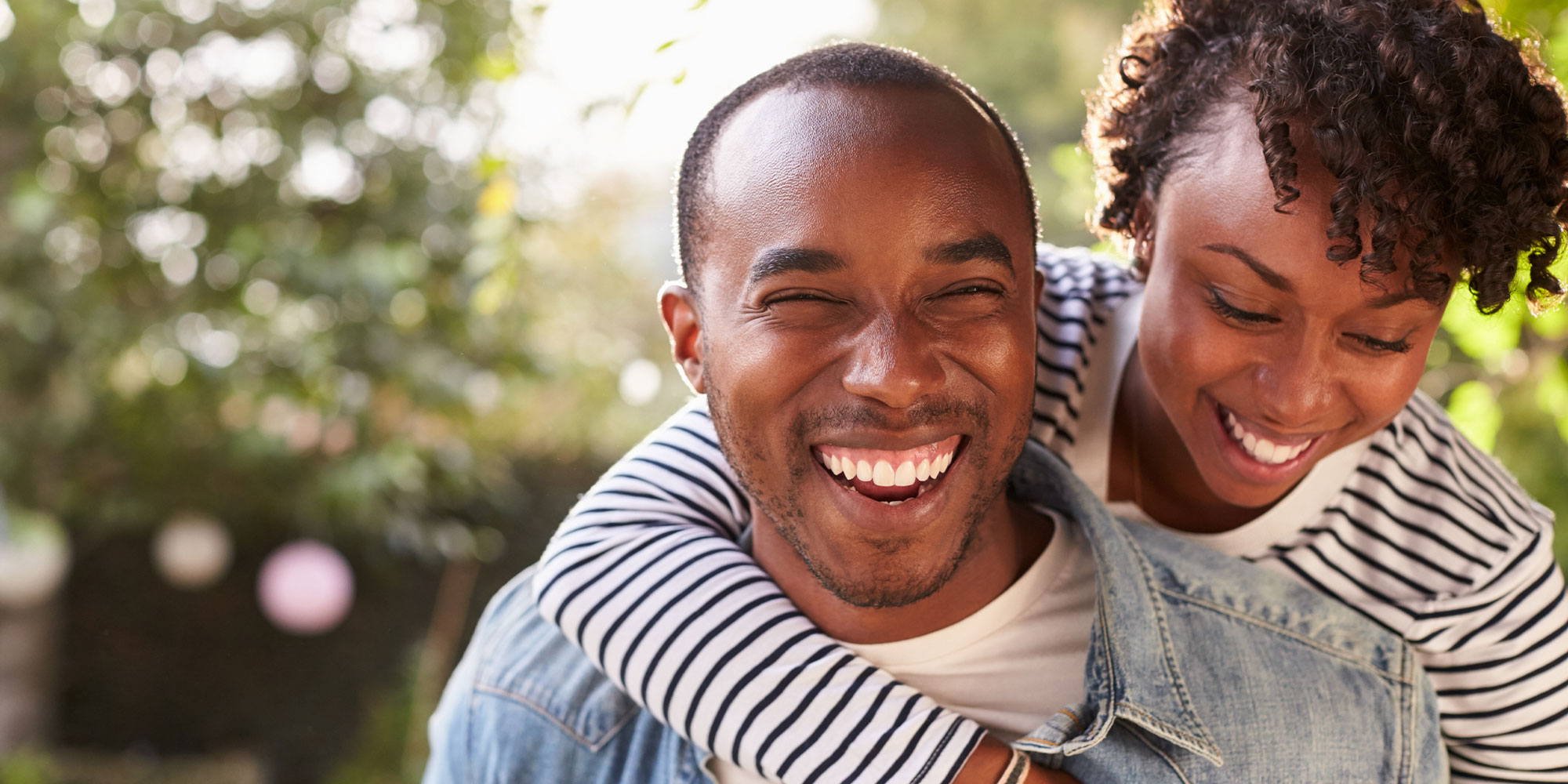 Couple Smiling and laughing together